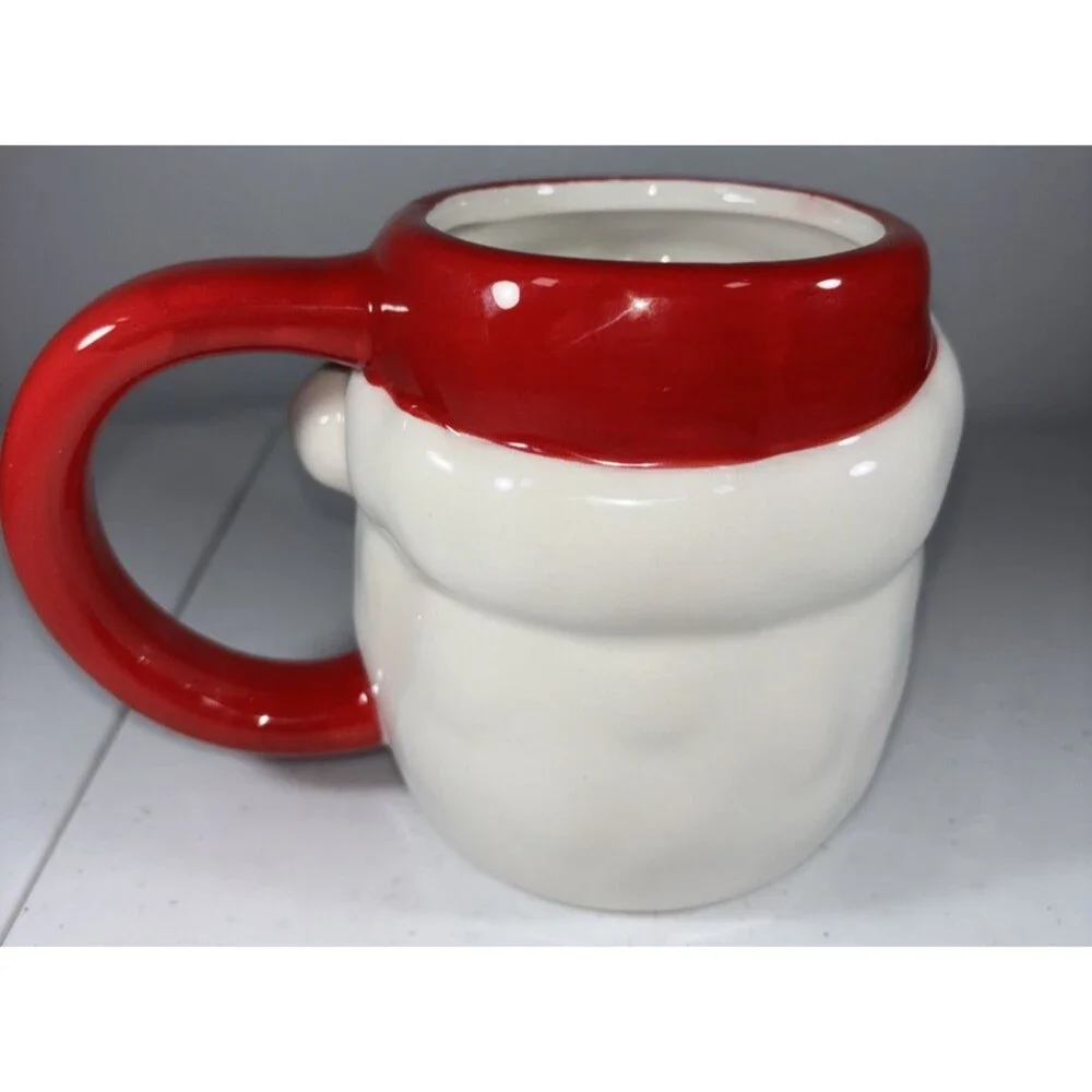 Wondershop at Target Santa Mug Cup 16 Oz Earthenware Microwave Safe New
